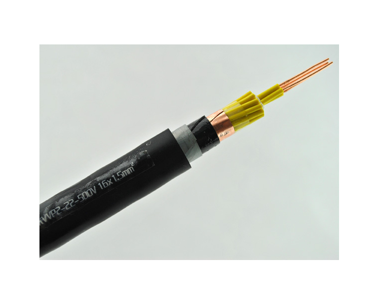 KVVR22控制电缆KVVR22钢带铠装电缆5×4